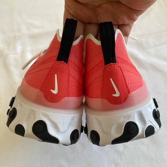 NWB Nike React 55 SE Ember Glow/Black-Night Bone 👟, size 8. - Picture 6 of 9